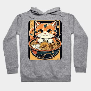 I Really Love Ramen Kawaii Cat Japanese Cat Cute Hoodie